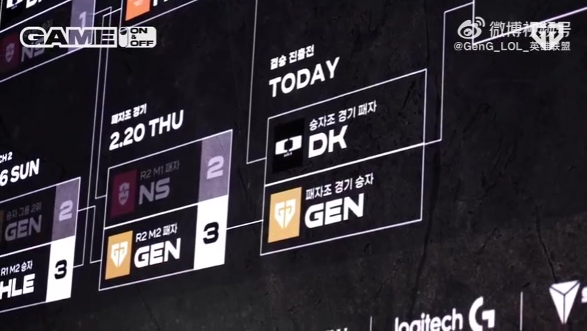 GEN发布LCK杯对阵DK和HLE赛场VLOG:Gen.G不会倒下